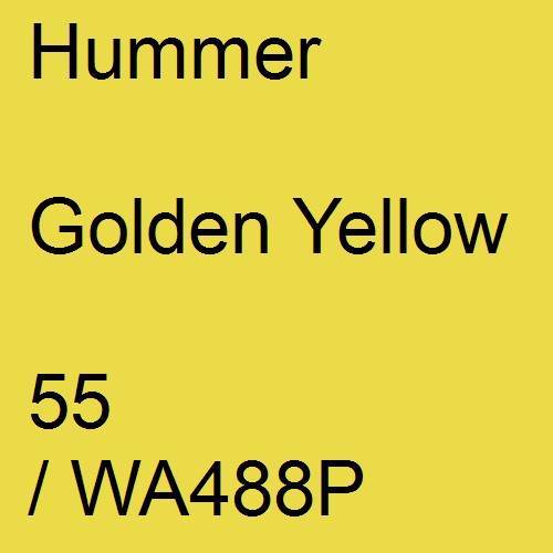 Hummer, Golden Yellow, 55 / WA488P.